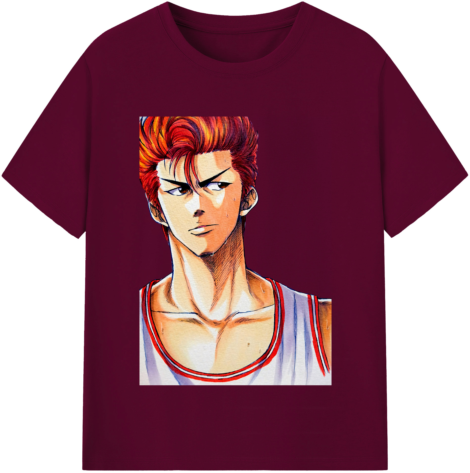 （画像用） SLAM DUNK／スラムダンク レディースカジュアルプリントTシャツ（綿100％）